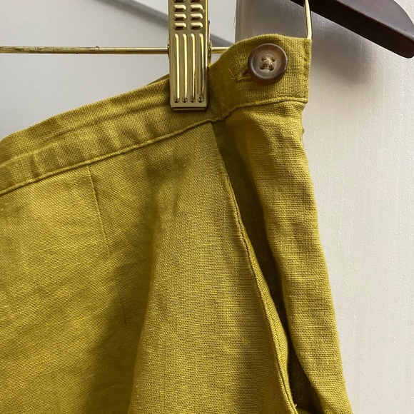 Linen Pin-Up Pant - Picture 4 of 7